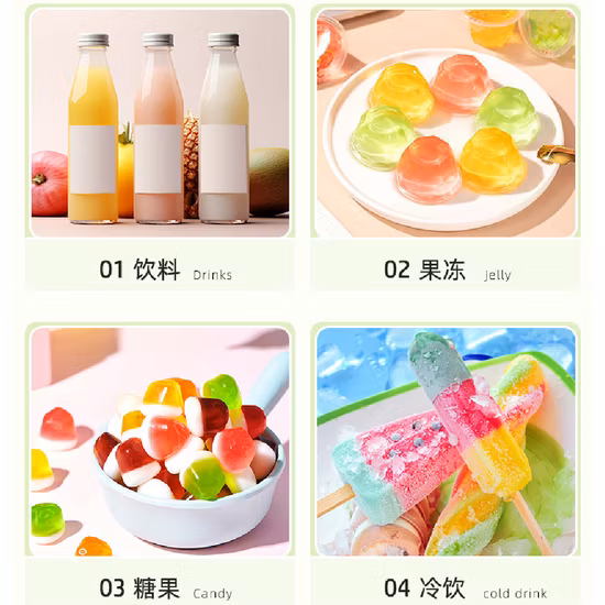 Amostra de concentrado de suco de fruta de morango orgânico a granel